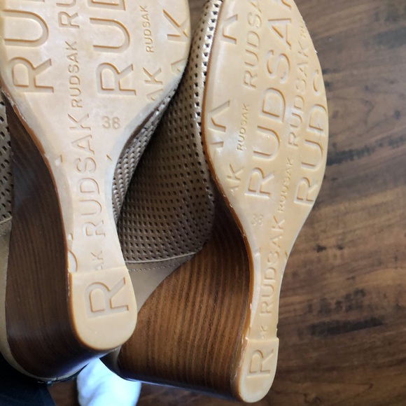 Rudsak peep toe ankle boots - Picture 7 of 11